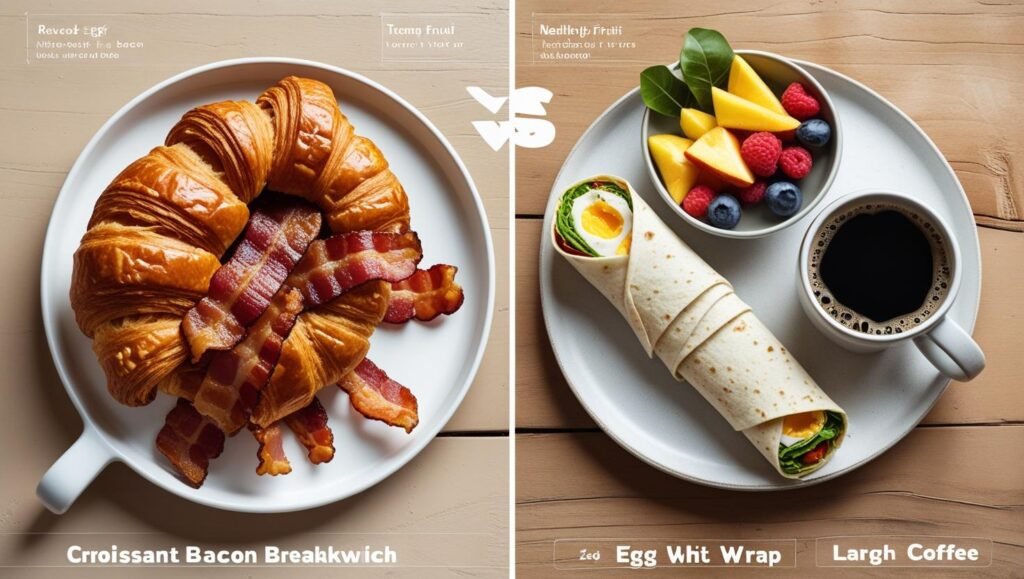 healthy breakfast fast food