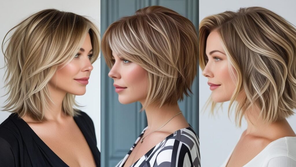 layered haircuts for women