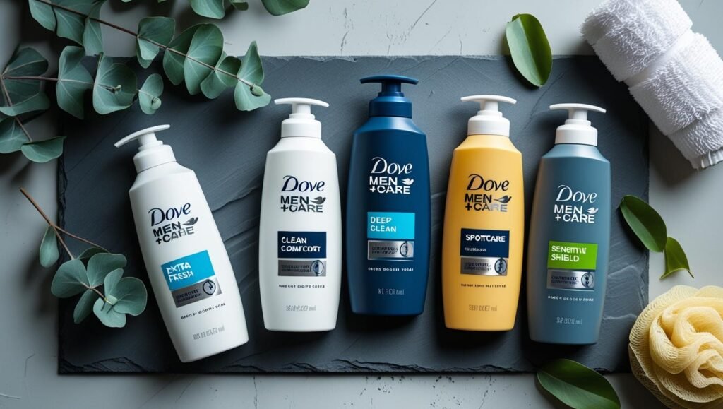 body wash dove men's